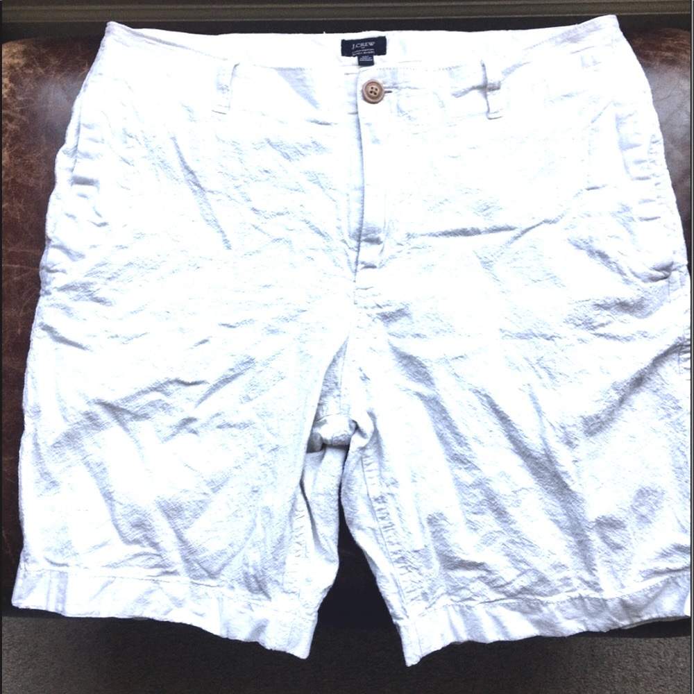 Linen JCrew Beach Short